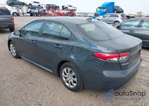 2025 Toyota Corolla Le from USA, damaged, VIN 5YFB4MDE4SP312101